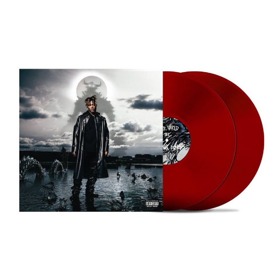 Juice WRLD - Fighting Demons Exclusive Limited Red Color Vinyl 2x LP Record