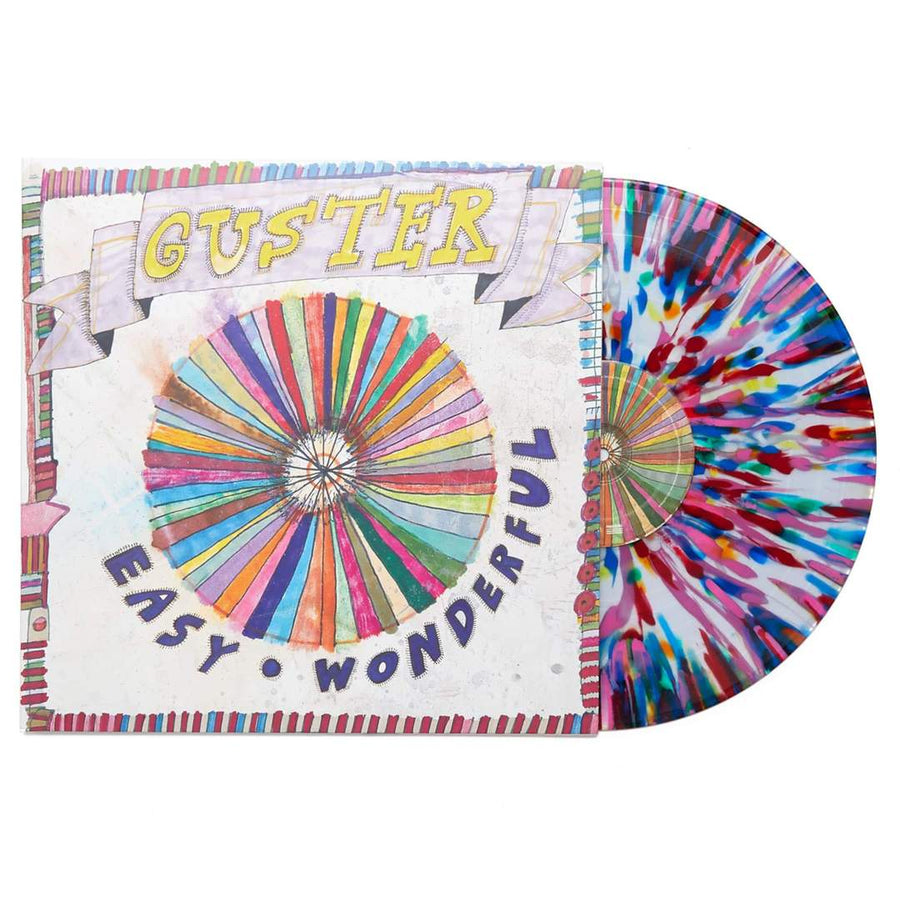 Guster - Easy Wonderful Exclusive Multicolor Rainbow Splatter LP Vinyl Record