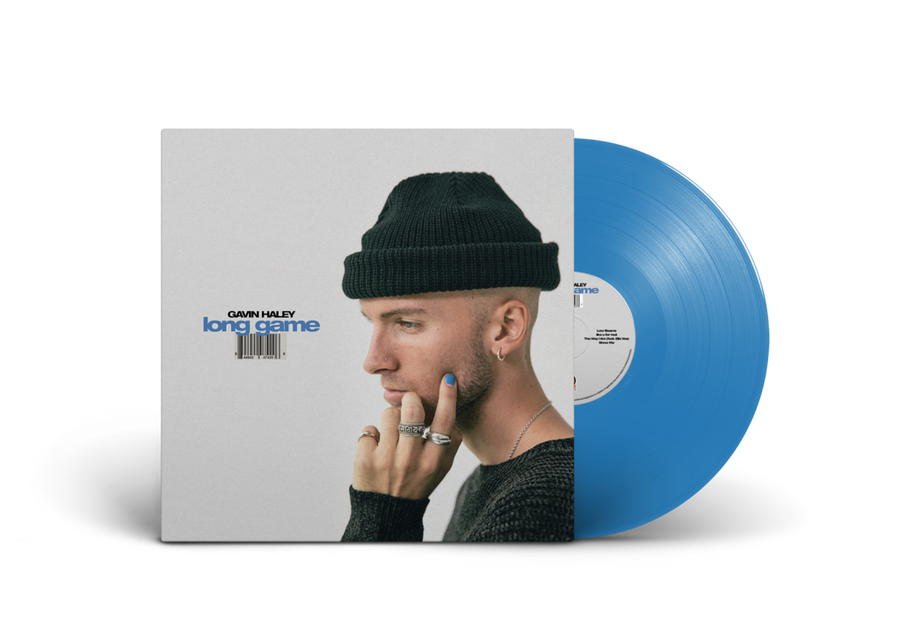 Gavin Haley - Long Game Exclusive Limited Edition Blue Color Vinyl LP
