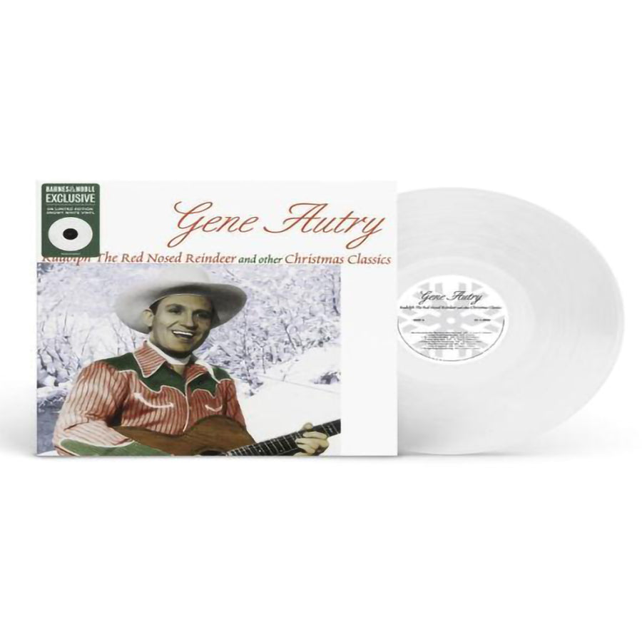 Gene Autry - Rudolph The Red, Nosed Reindeer & Other Christmas Exclusive Snowy White Vinyl LP Record