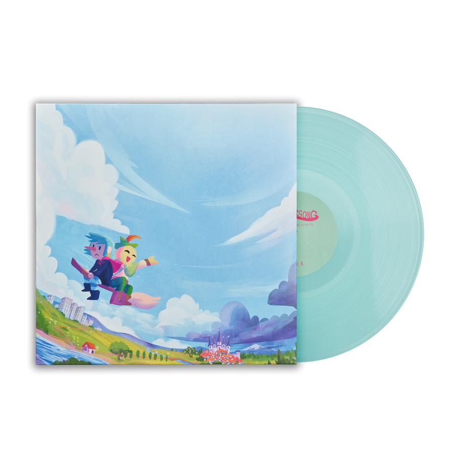 Ghost Ramp - Wandersong OST, A Shell In The Pit Translucent Turquoise Vinyl LP Record