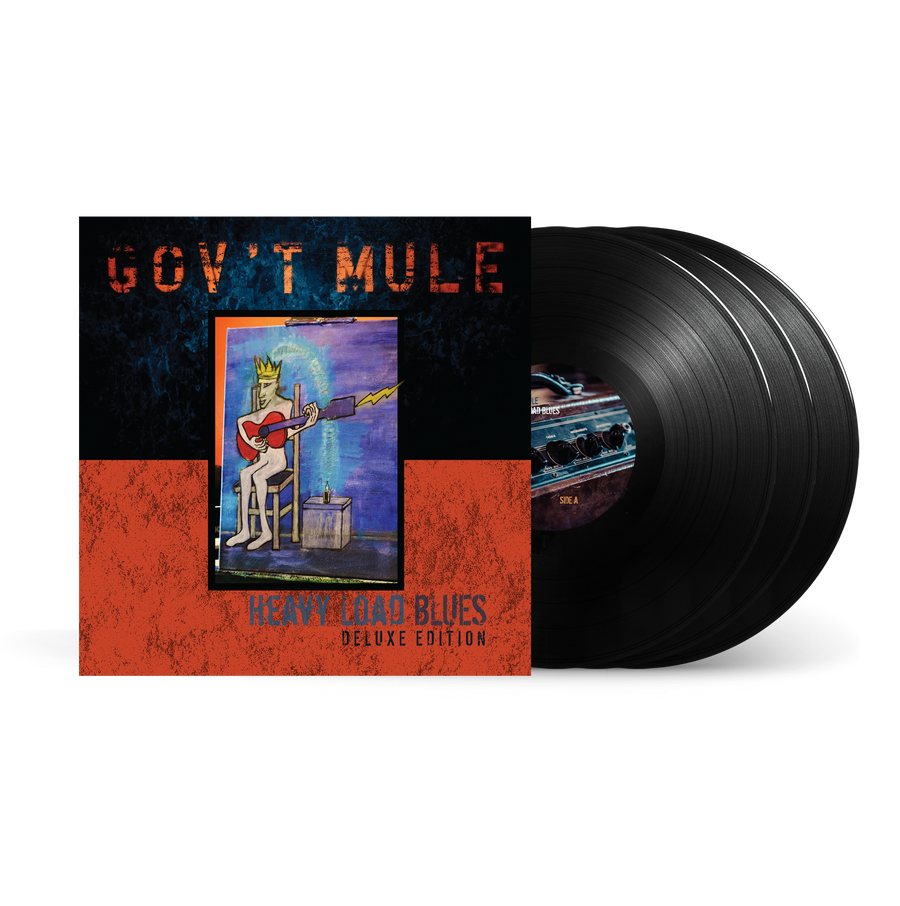 Govt Mule - Heavy Load Blues Deluxe 3x LP Black Color Vinyl Limited Edition Record
