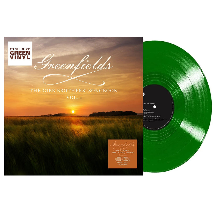 Barry Gibb - Greenfields: The Gibb Brothers SongBook Vol. 1 Exclusive Green Vinyl LP Record