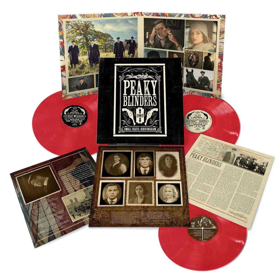 Peaky Blinders Exclusive Special Edition Red Color 3LP Vinyl Record