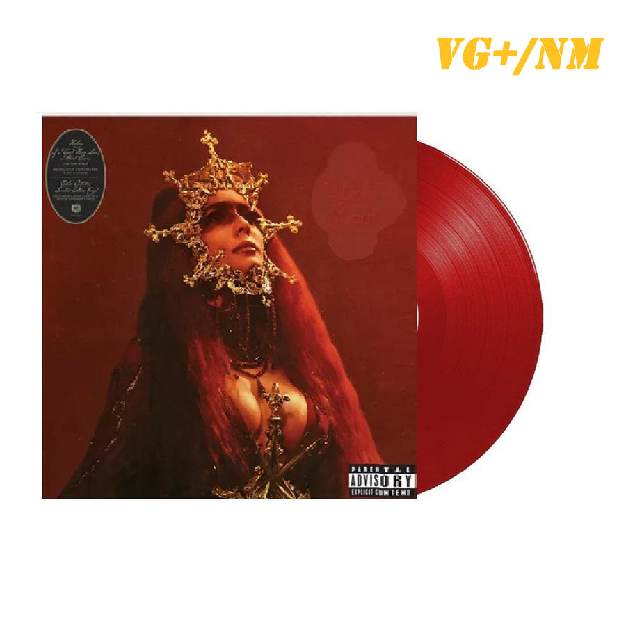 Halsey - If I Can’t Have Love, I Want Power Exclusive Transparent Red Vinyl LP Record VG+