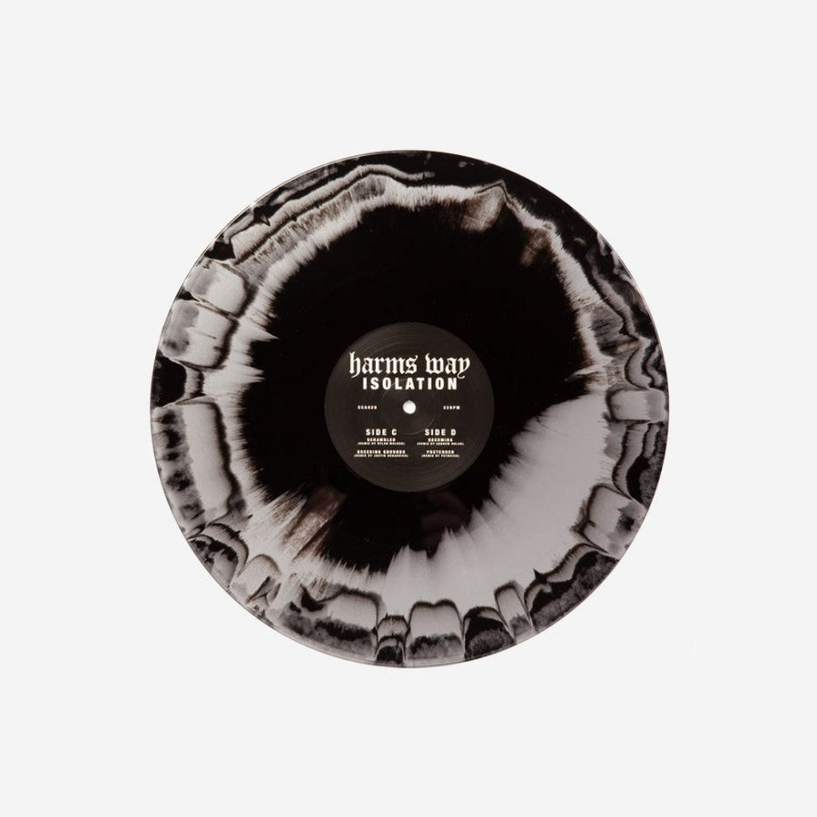 Harm's Way - Isolation Redux Exclusive Silver/White & Silver/Black Mix Vinyl 2x LP Limited Edition #300 Copies
