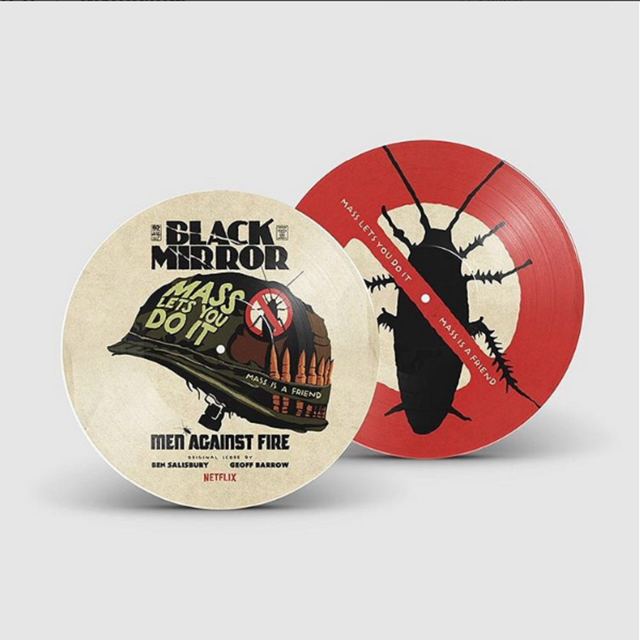 Geoff Barrow & Ben Salisbury - Black Mirror Men Against Fire Original Score Picture Disc Vinyl 2x LP Record