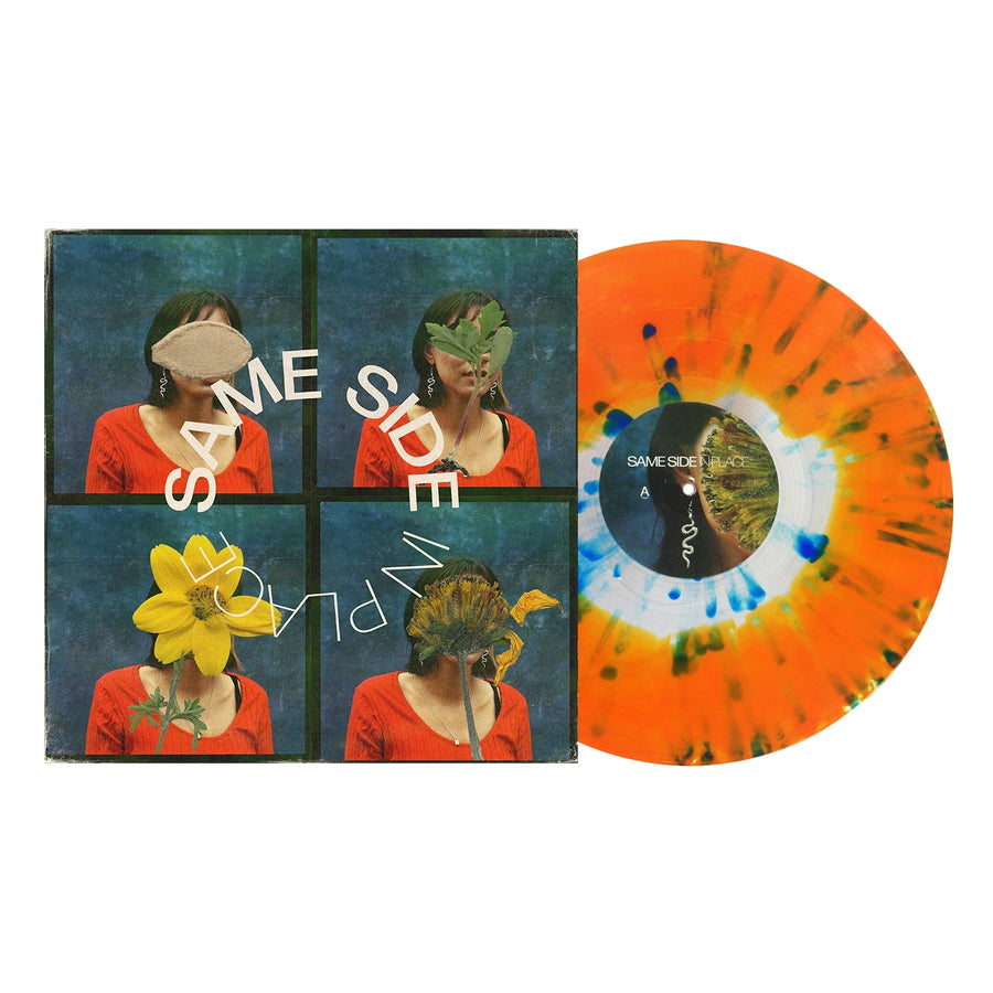 Same Side - In Place Exclusive Clear W/ Blue & Orange Smash/White Vinyl LP Record