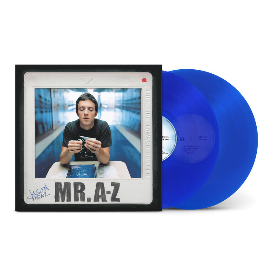 Jason Mraz - Mr. A-Z Limited Edition Blue Color 2x LP Vinyl Record