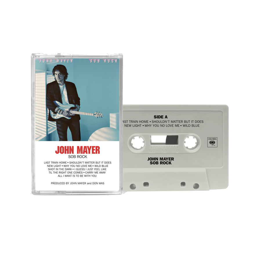 John Mayer - Sob Rock Exclusive Limited Edition Light Gray Cassette Tape Album