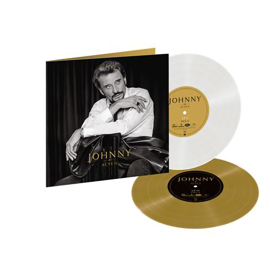Johnny Hallyday - Johnny Act II Exclusive limited Edition Gold & White Colored Vinyl 2x LP