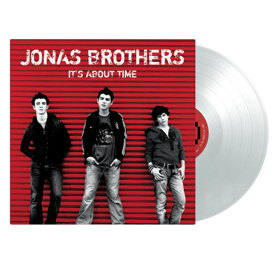 Jonas Brothers Its About Time Exclusive Edition Clear Vinyl LP