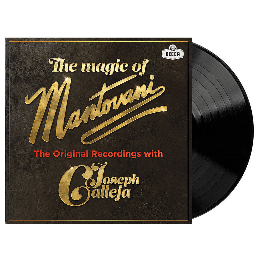 Joseph Calleja - The Magic Of Mantovani Limited Edition Black Signed Vinyl LP Record
