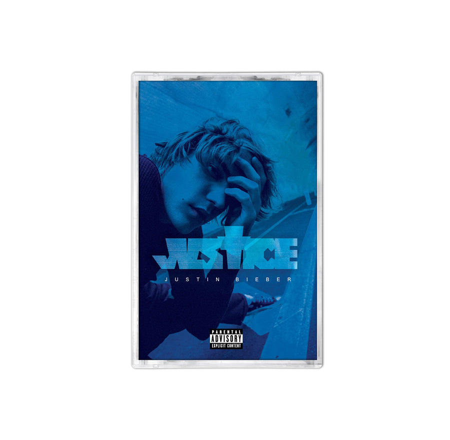 Justin Bieber Exclusive Limited Edition Justice Alternate Cover III Blue Cassette Tape