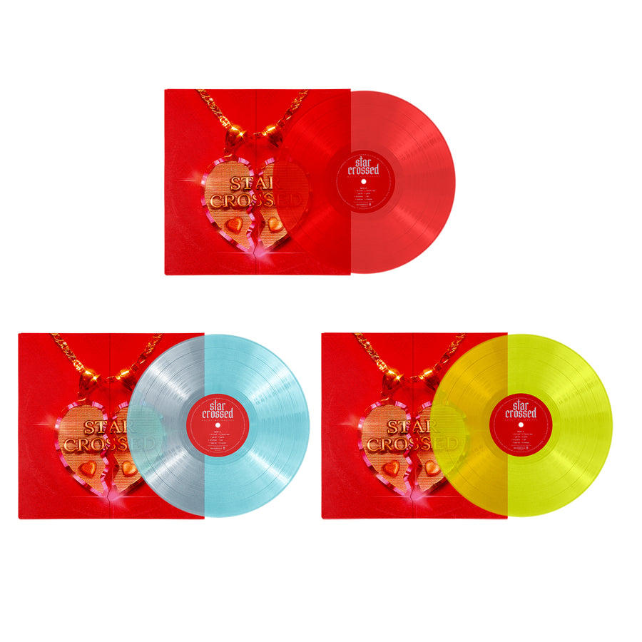 Kacey Musgrave - Star-Crossed 3x LP Mystery Color Vinyl Bundle Pack (Ruby Red, Seafoam, Neon Yellow Colors)