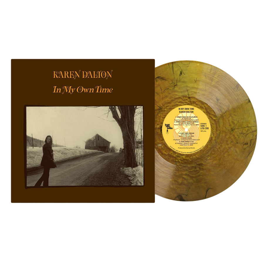 Karen Dalton - In My Own Time Exclusive Limited Edition Metallic Gold With Black Hi-Melt Vinyl LP [Club Edition]