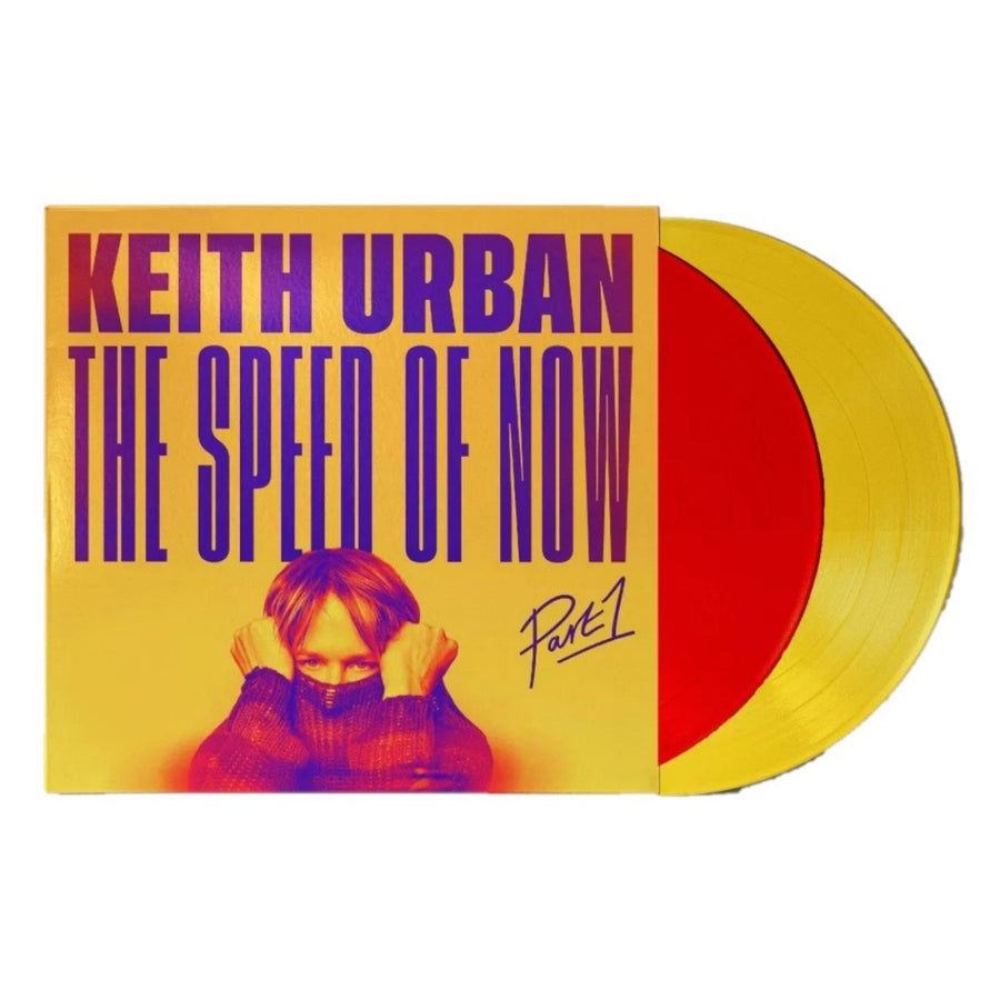 Keith Urban - The Speed Of Now Part 1 Exclusive Limited Red & Yellow Colored 2LP Vinyl
