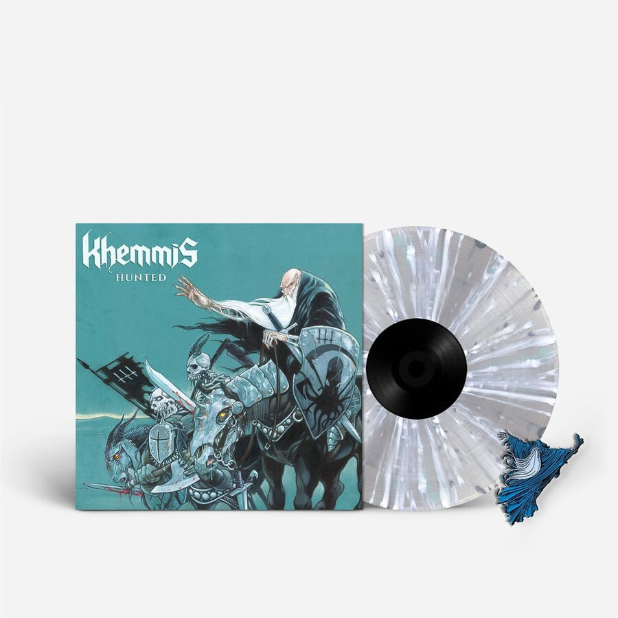 Khemmis - Hunted Exclusive Ultra Clear with Electric Blue Vinyl LP Record [Metal Vinyl Club]