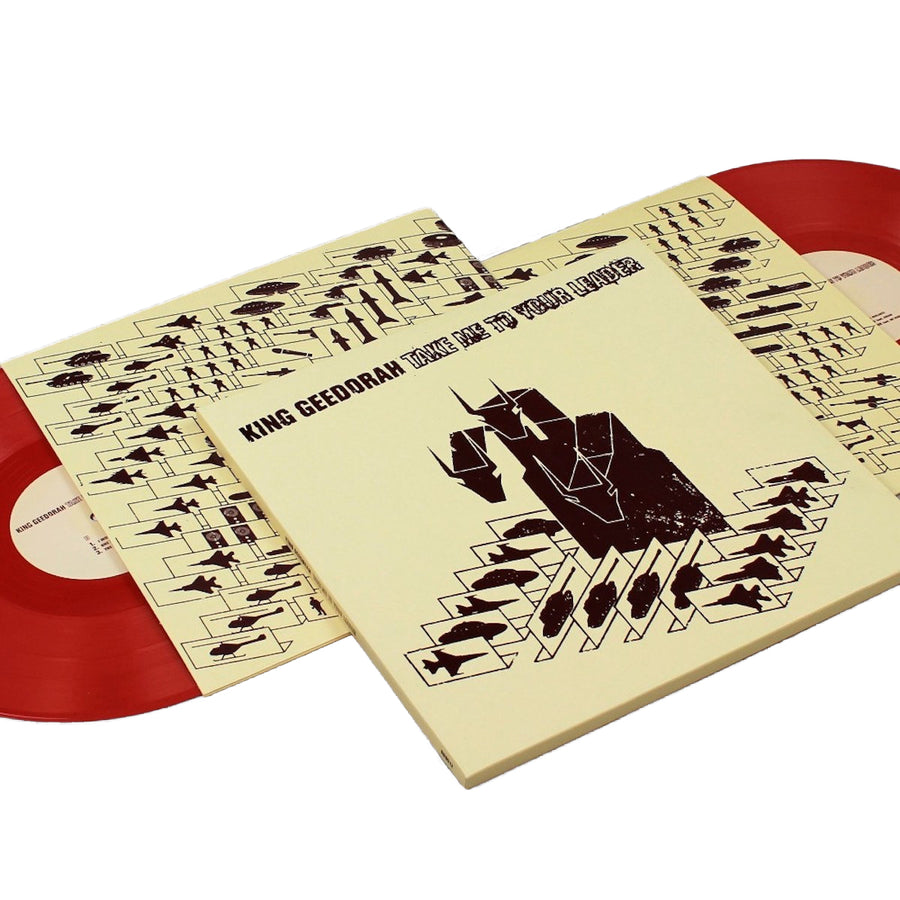 King Geedorah - Take Me To Your Leader Exclusive Limited Edition Red Colored Vinyl 2x LP