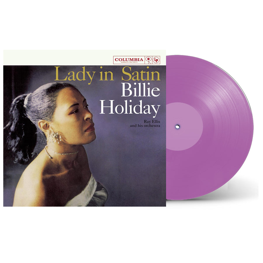 Billie Holiday - Lady In Satin Exclusive Limited Edition Purple Colored Vinyl LP Record