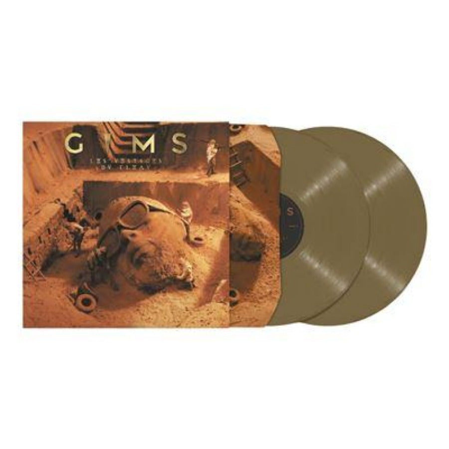 Gims - Les vestiges du Fléau Exclusive Gold Colored Vinyl 2x LP Record