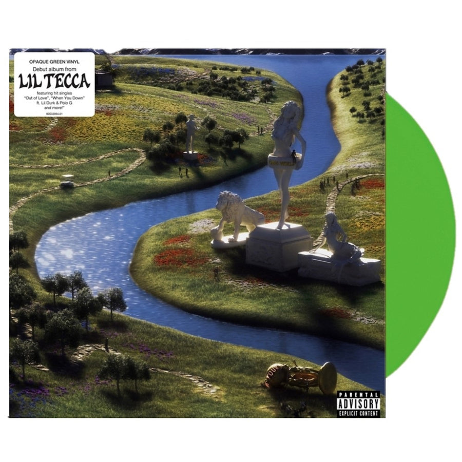 Lil Tecca - Virgo World Limited Exclusive Opaque Green LP Vinyl Album Recordf