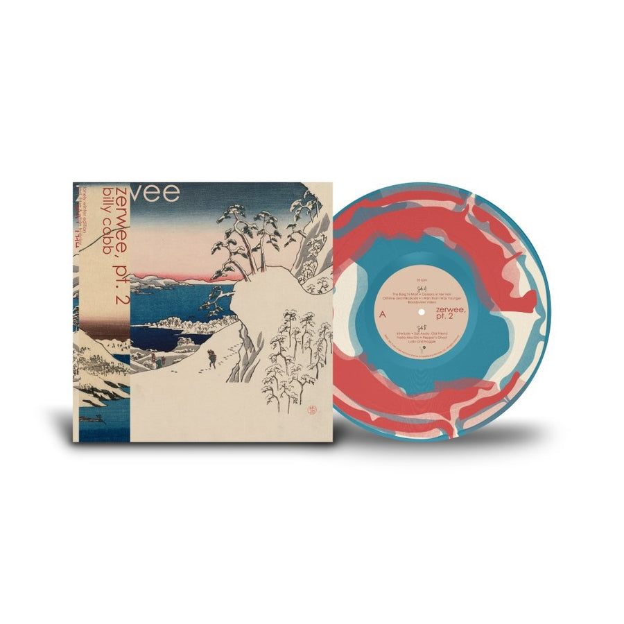 Billy Cobb - Zerwee, Pt. 2 Lonely Winter Exclusive Blue, Red And White Tri-Color Vinyl LP