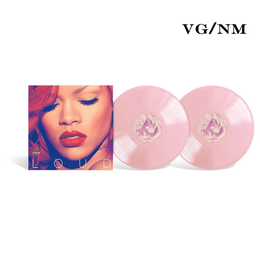Rihanna - Loud Limited Edition 2x LP Opaque Baby Pink Color Vinyl Record VGNM