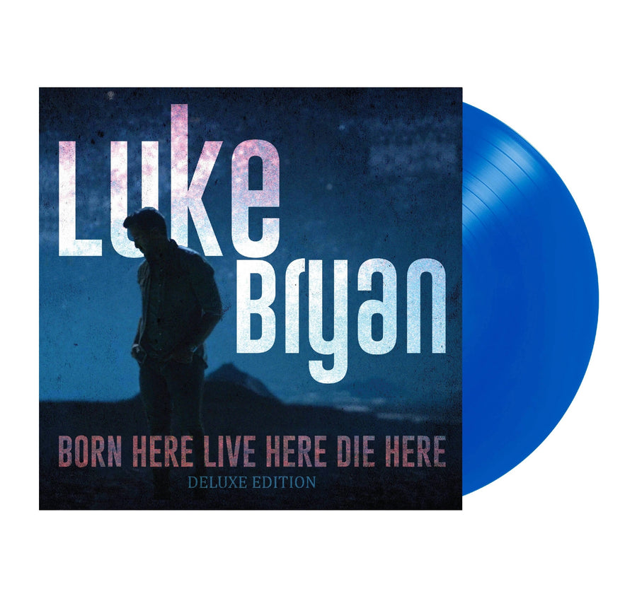 Luke Bryan - Born Here Live Here Die Here Exclusive Limited Edition Blue Vinyl LP Record