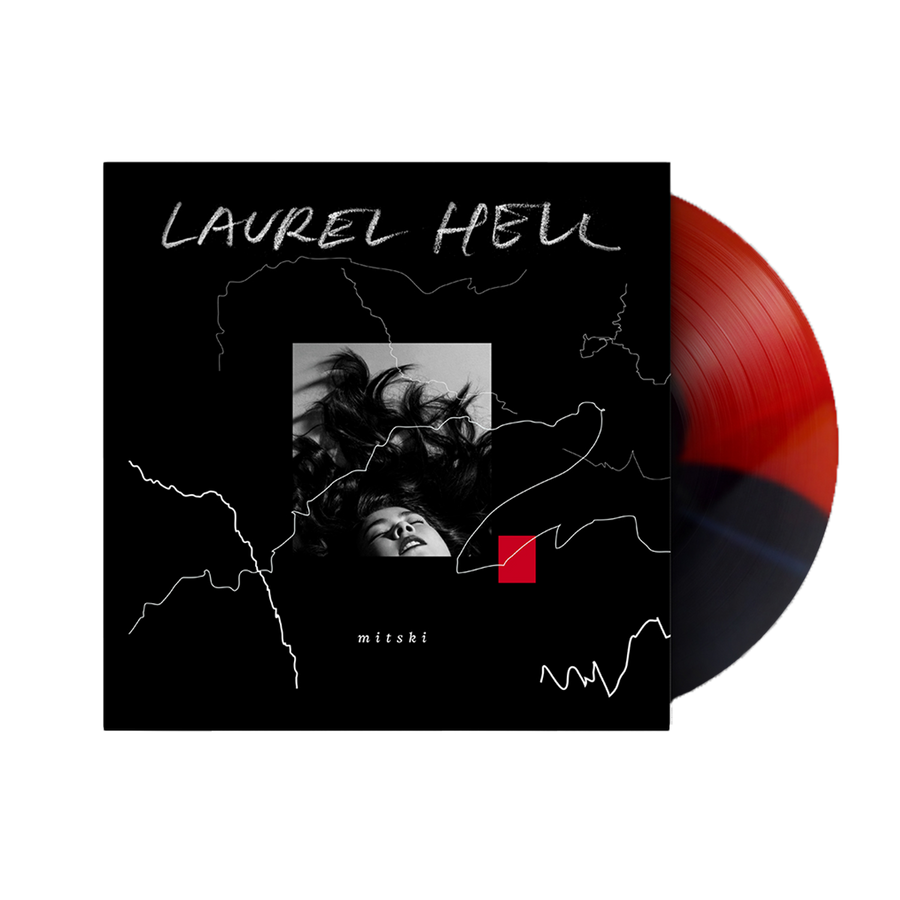 Mitski - Laurel Hell Exclusive Red and Black Splatter Color Vinyl LP Record