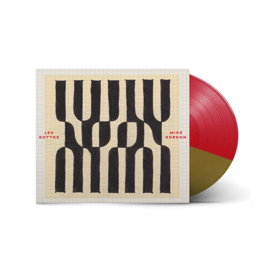 Leo Kottke, Mike Gordon - Noon Limited Edition Red/Gold Split Colored Vinyl LP Record