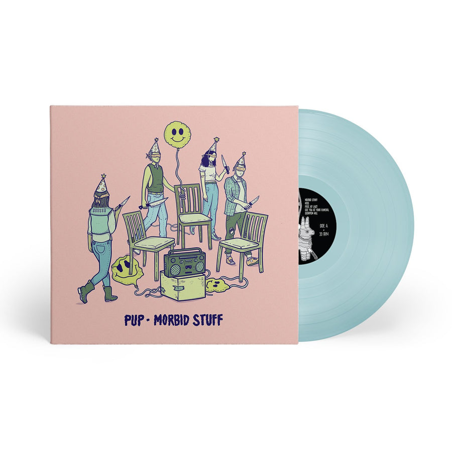 Pup - Morbid Stuff Exclusive Limited Edition Electric Blue Colourway Vinyl LP Record