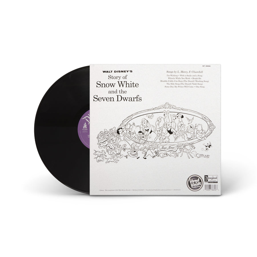 Magic Mirror: Snow White And The Seven Dwarfs Black Vinyl Disney Music Record