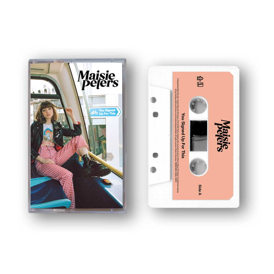 Maisie Peters - You Signed Up For This Exclusive White Colored Cassette Tape