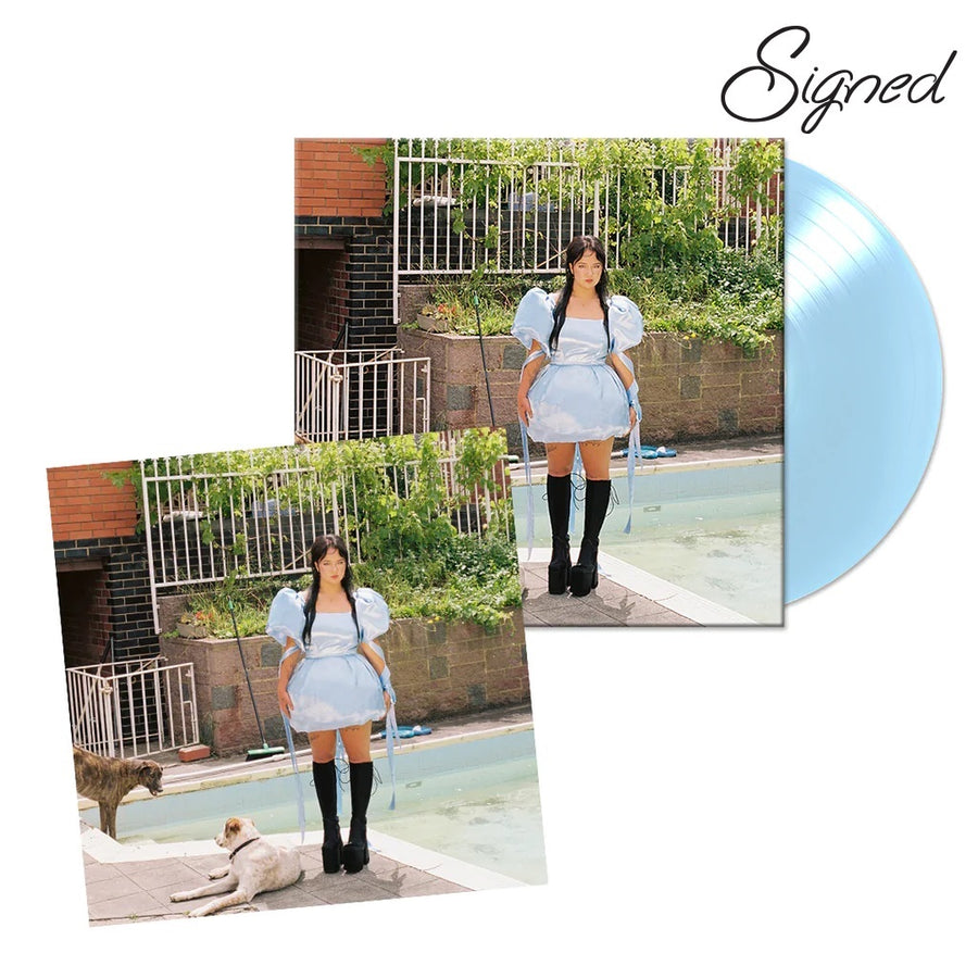 Mallrat - Butterfly Blue Exclusive Limited Edition Baby Blue Color Vinyl LP + Signed Art Card