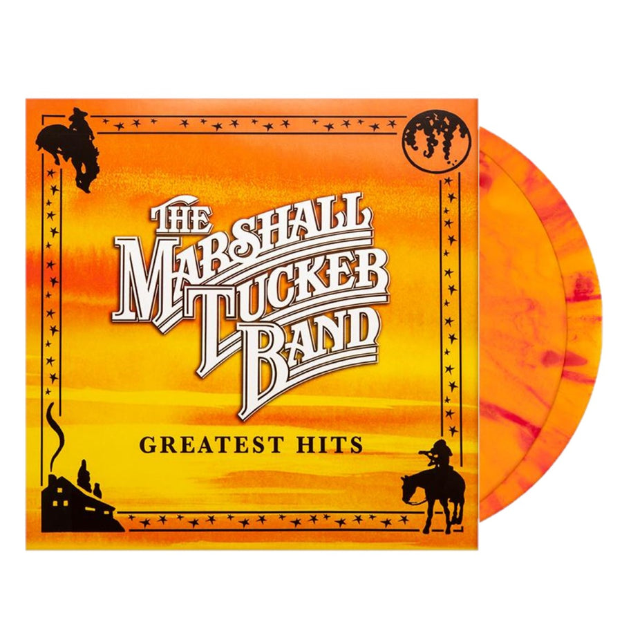 The Marshall Tucker Band - The Marshall Tucker Band Greatest Hits Exclusive Limited Edition Orange Swirl Colored Vinyl LP Records
