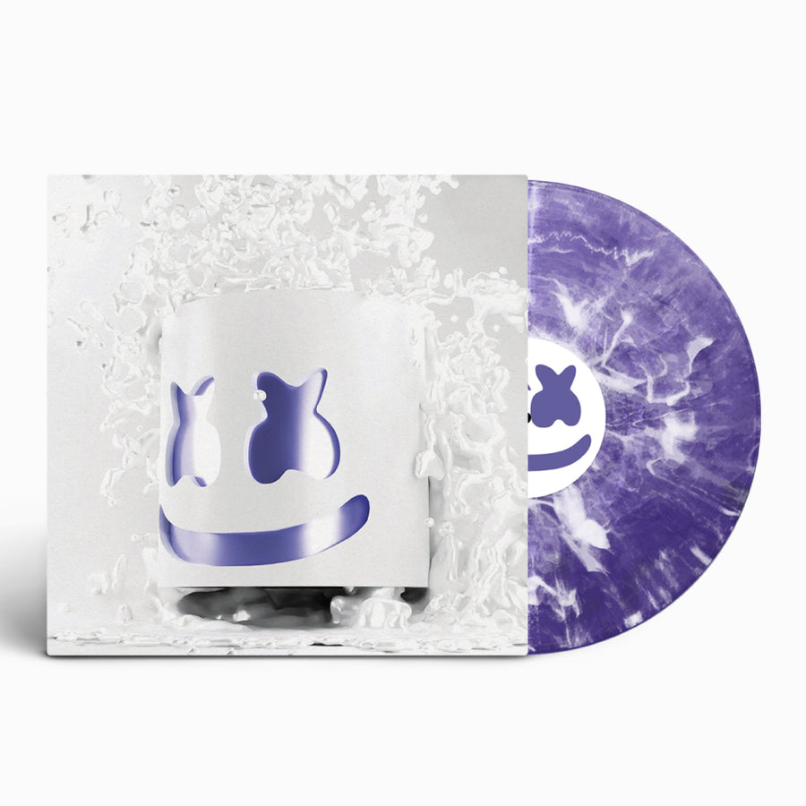 Marshmello Shockwave Exclusive Limited Edition Purple Marble Vinyl LP UV Coating Embossed Cover