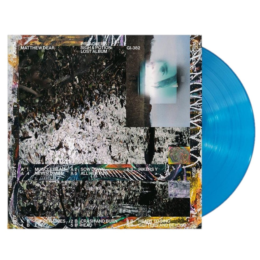 Matthew Dear - Preachers Sigh & Potion Lost Album Exclusive Teal Vinyl LP Record