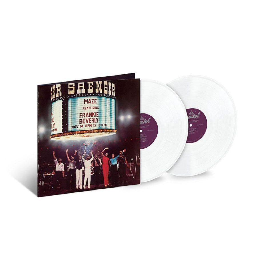 Maze And Frankie Beverly - Live In New Orleans Limited Edition White Vinyl 2x LP Record