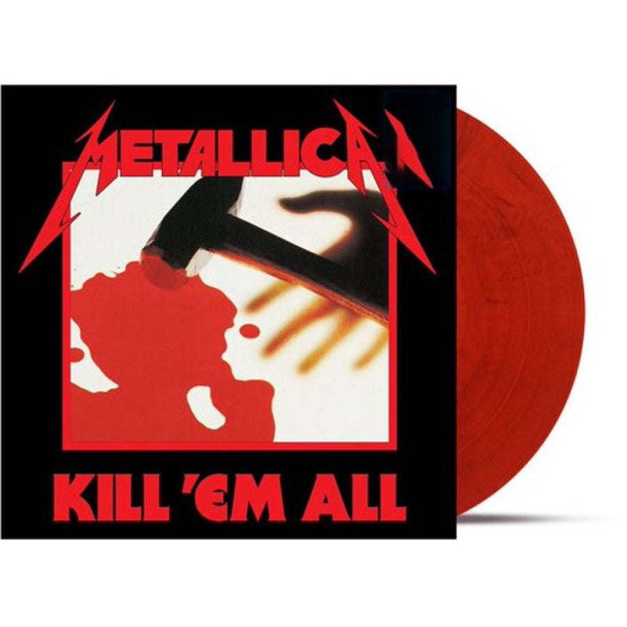 Metallica - Kill Em All Exclusive Jump in The Fire Engine Red Vinyl LP Record