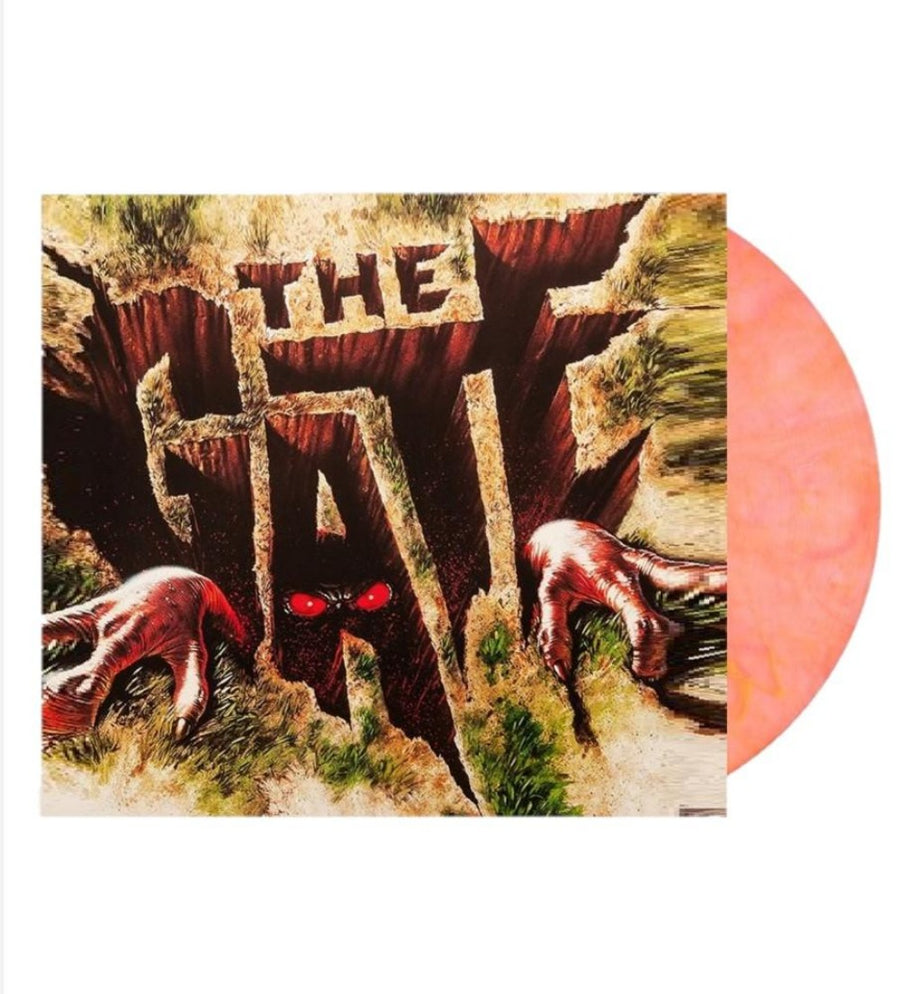 Michael Hoenig & J. Peter Robinson - Soundtrack - The Gate Exclusive Hot Pink With Gold Swirl Vinyl LP Record Limited Edition # 200