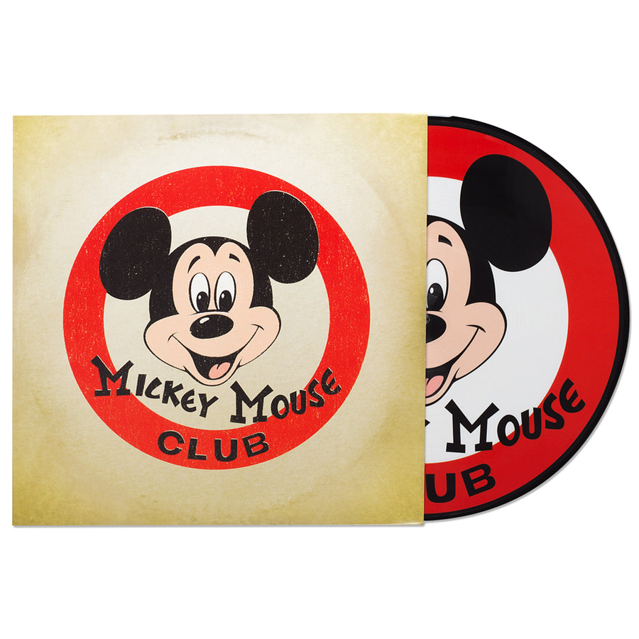 Mickey Mouse Club 10” Picture Disc Vinyl Disney Music Record