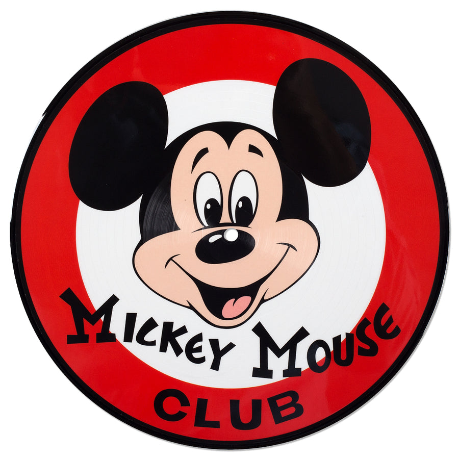 Mickey Mouse Club 10” Picture Disc Vinyl Disney Music Record