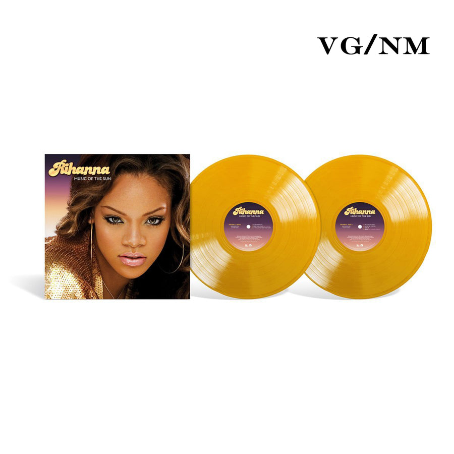 Rihanna - Music Of The Sun Rih-Issue Limited Edition Opaque Yellow Color Vinyl 2x LP VGNM