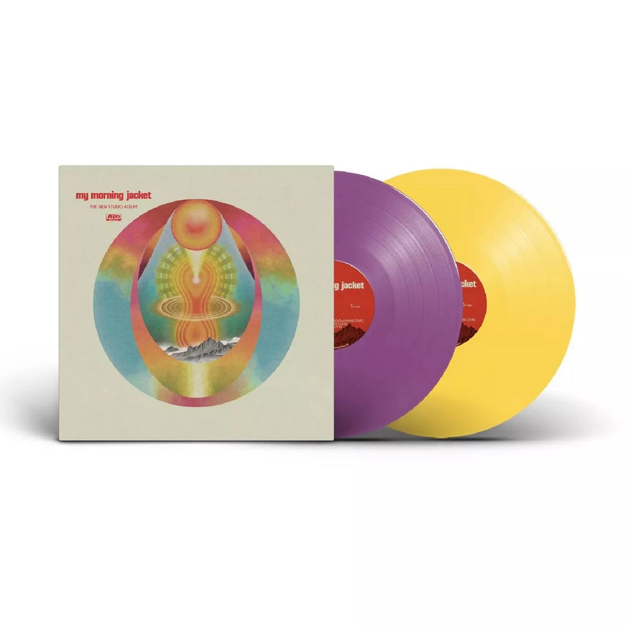 My Morning Jacket Exclusive Yellow & Violet Colored 2x LP Vinyl Record