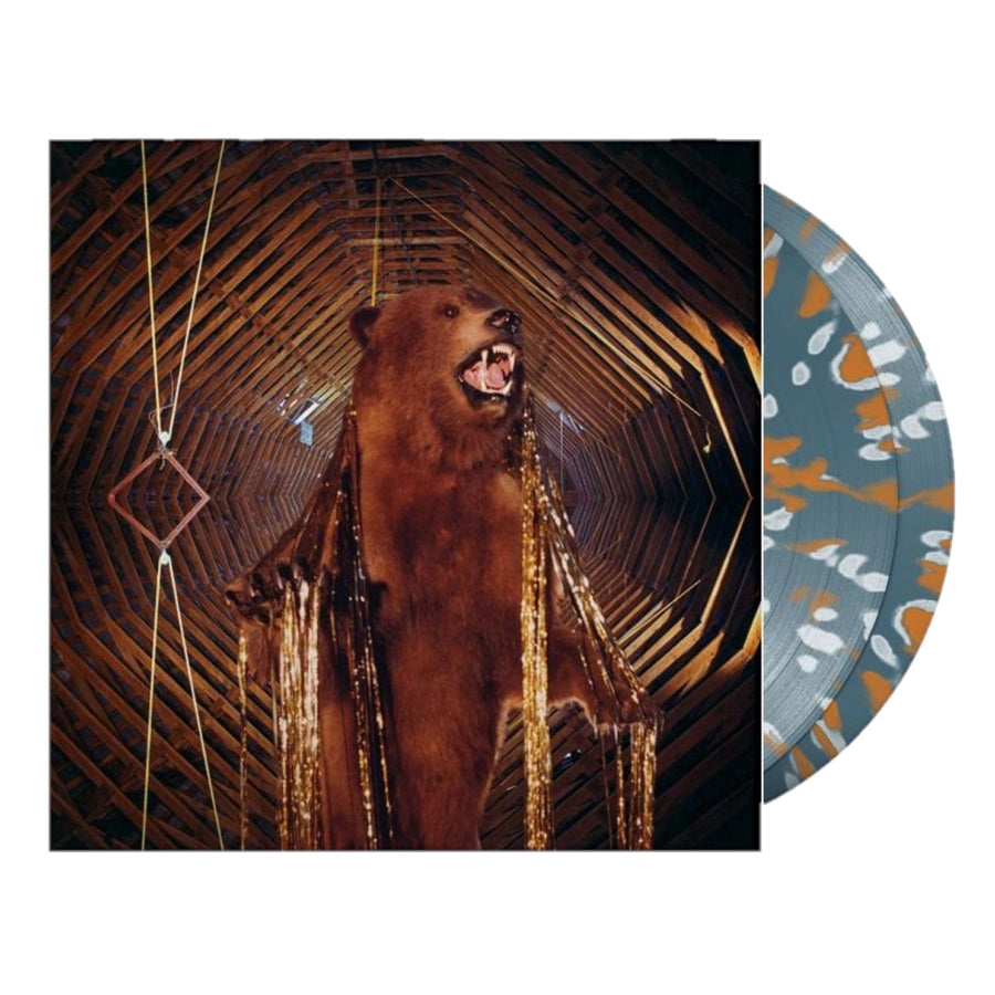 My Morning Jacket - It Still Moves Exclusive Blue/Green With Orange & White Splatter Vinyl 2XLP Limited Edition #1500