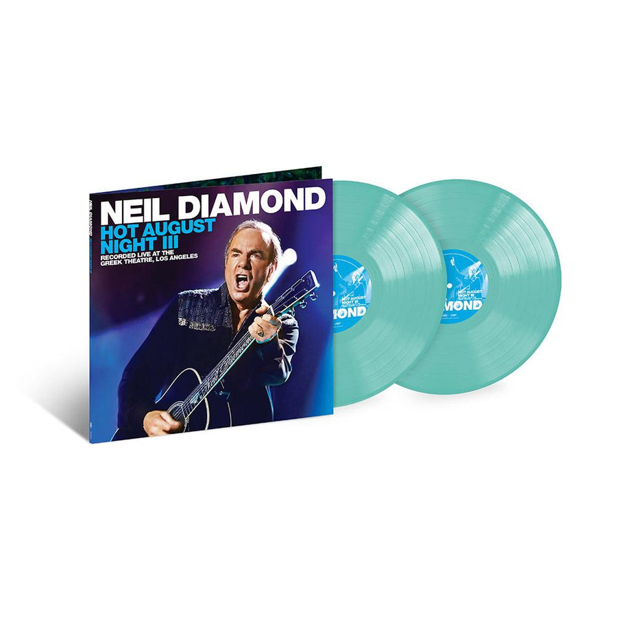Neil Diamond - Hot August Night III Exclusive Limited Edition Sea Glass Vinyl [2LP_Record]