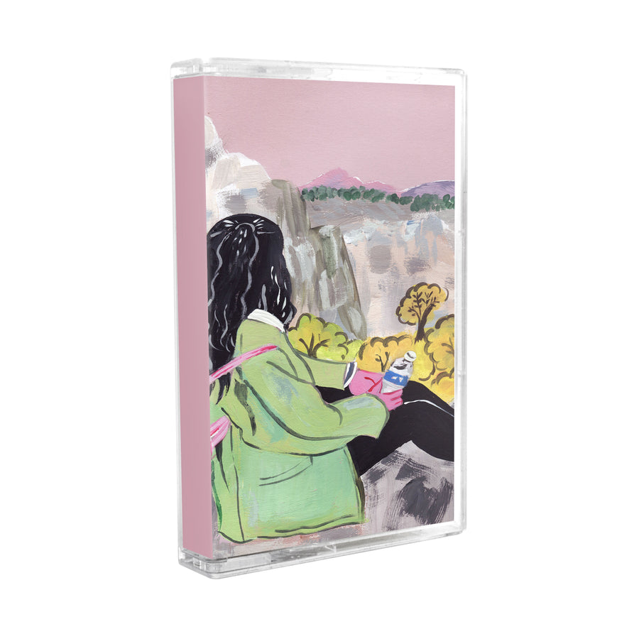 Nonnsha - Are You Ever Coming Back? Clear With Lilac Ink Cassette Tape Limited Edition #32 Copies