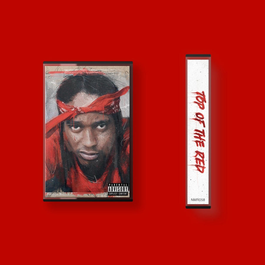 Chase Fetti x 38 Spesh - Top Of The Red Exclusive Smoky Tint With White Ink Cassette Tape Limited Edition #28 Copies