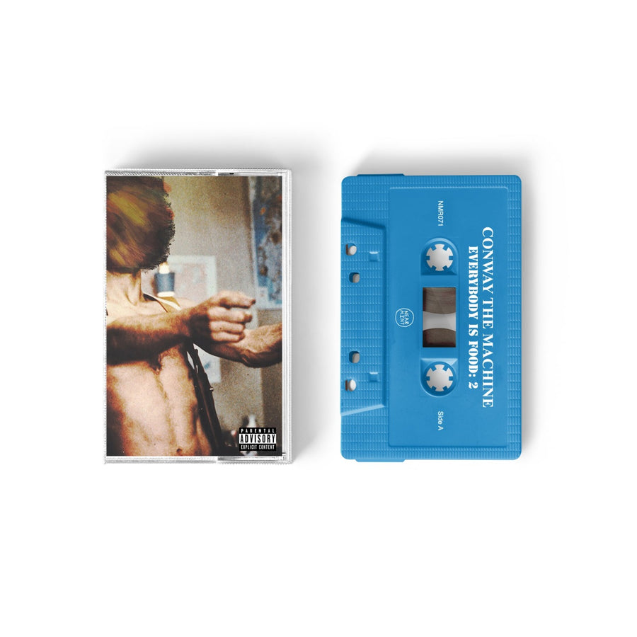 Conway The Machine - Everybody Is Food: 2 Exclusive Opaque Blue With White Ink Cassette Tape Limited Edition #100 Copies